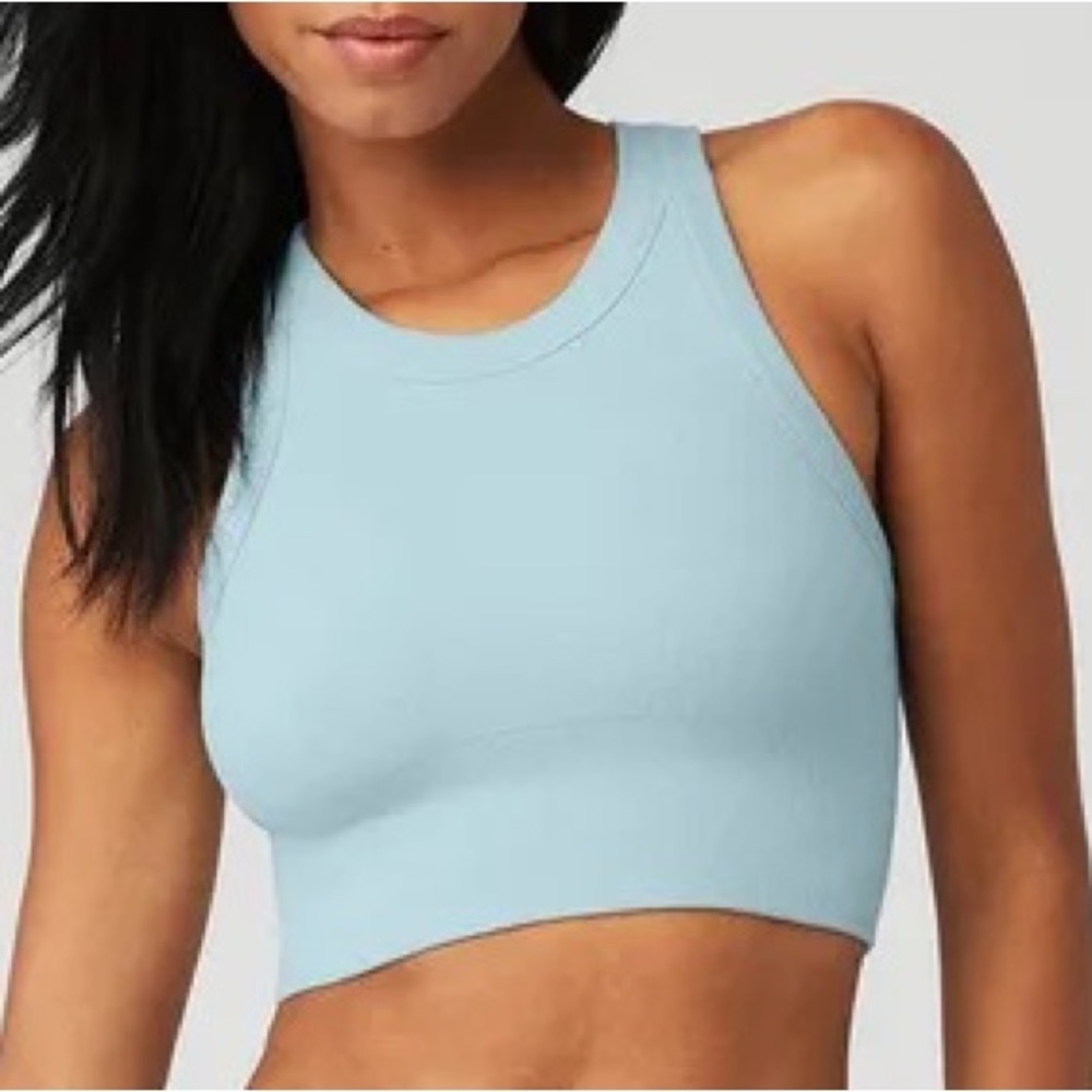 ALO Seamless Delight High Neck Bra